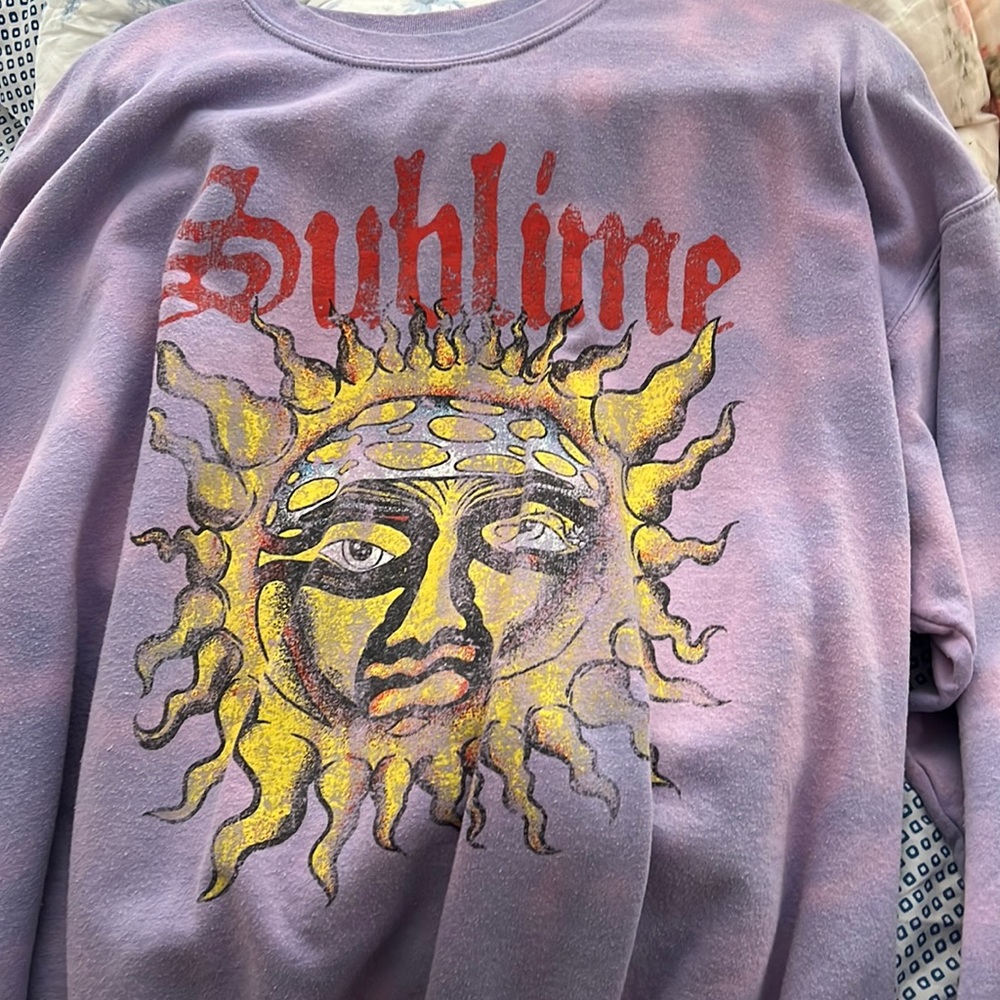 sublime urban outfitter sweatshirt oversized